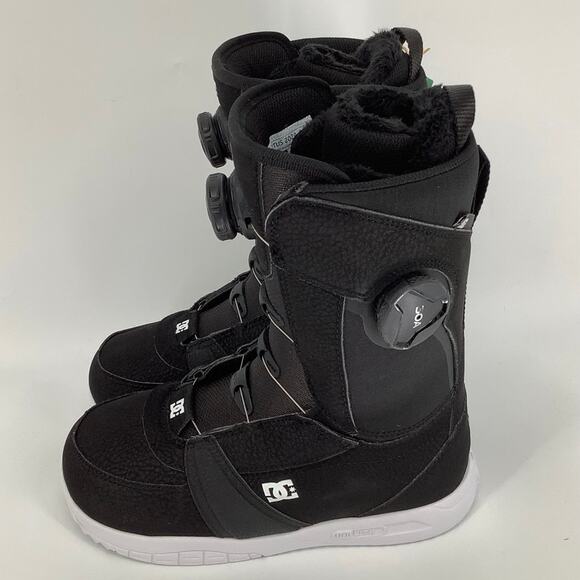 DC Size 5 Black/White Lotus Step On 2024 Snowboard Boots Insulated Boa Fit P20-2 - Picture 3 of 13
